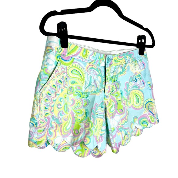Lilly Pulitzer The Buttercup Short in Multicolor Size 0 - Picture 4 of 7